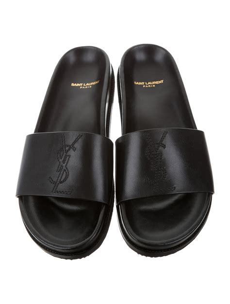 ysl jimmy slides women's|Women's Saint Laurent Designer Sandals .